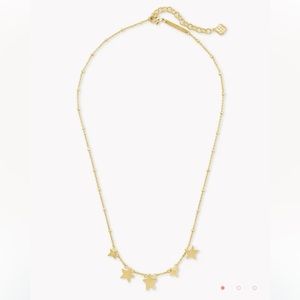 Kendra Scott Jae Star Choker Necklace in Gold